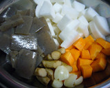 圧力鍋で簡単モツ煮～家庭の味風～作り方2写真