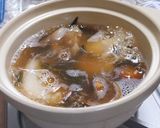 開きナメコと霜降りシメジのお雑煮作り方5写真