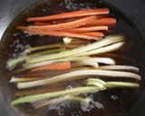 おせちに 鶏の野菜巻きライム風味作り方2写真