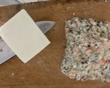 おせちに 高野豆腐の鶏肉詰め作り方3写真