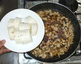 長いもの簡単煮物♪鶏もも肉と椎茸作り方8写真