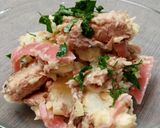 栄養満点!さんま缶でポテトサラダ作り方7写真