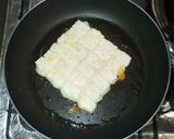 たらこチーズ餅ピザ♪フライパンで簡単作り方9写真