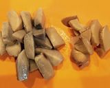 里芋の一口串揚げ 田楽味噌ソースで作り方1写真