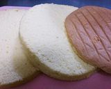 着色料不使用! バイキンマンケーキ作り方2写真