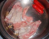 朝の10分簡単豚丼弁当作り方2写真