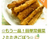 ☺️もう一品！簡単作り置き♪たたきごぼう☺️作り方9写真