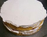 着色料不使用! バイキンマンケーキ作り方7写真
