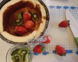 キティちゃんのプリンdeドームケーキ作り方8写真