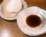 材料2つ＊砂糖醤油もち＊作り方1写真