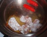 朝の１０分弁当残りの野菜と鶏肉で作り方3写真