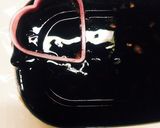 黒豆 リメイク♡黒豆 煮汁の簡単寒天寄せ作り方4写真