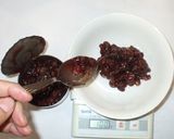 レンジでぜんざい♪栗入り簡単お汁粉作り方2写真