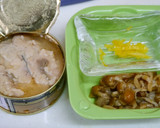 さっぱり！法蓮草＆鮭缶おろし和え作り方3写真