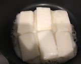 鶏さんとキムチ・チーズでおもちピザ作り方4写真