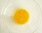 ちぢみほうれん草と卵のビタミンカラー炒め作り方2写真