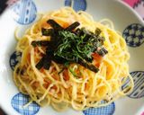 パスタ屋一丁目風♪たらこパスタ作り方7写真