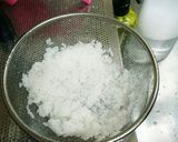 節約カニ甲羅で甘々濃厚絶品カニ雑炊作り方3写真