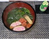 ほうれん草と卵のすまし汁作り方7写真