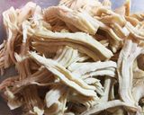 柚子香る、鶏と水菜の和風パスタ作り方3写真