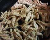 柚子香る、鶏と水菜の和風パスタ作り方6写真