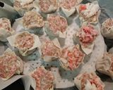 紅白カニ焼売作り方4写真