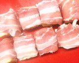 簡単 節約 厚揚げの豚バラ巻き♡作り方3写真