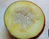 リンゴの丸焼き ライスプディング詰め作り方3写真