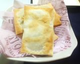 栗きんとんと春巻きの皮で簡単パイ作り方1写真