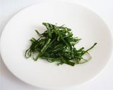 大葉と梅肉ソースの和風パスタ作り方2写真