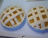 パイシートでクリームチーズアップルパイ作り方6写真