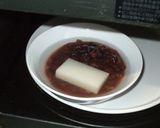 レンジでぜんざい♪栗入り簡単お汁粉作り方5写真