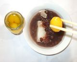 レンジでぜんざい♪栗入り簡単お汁粉作り方6写真