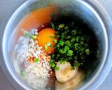 桜えびと揚げ玉の卵焼き作り方2写真
