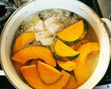 和が洋へ変身♥水炊き→カボチャのスープ♥作り方1写真