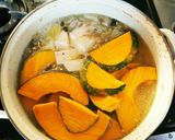 和が洋へ変身♥水炊き→カボチャのスープ♥作り方1写真