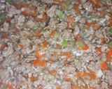 幼児食☆豚ひき野菜あんかけ作り方3写真