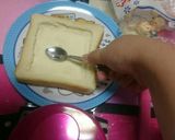 ウィンナーとチーズを包み込み卵トースト作り方1写真