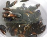 ムール貝のワイン蒸し(簡単手抜き)作り方1写真