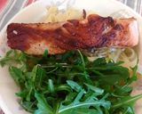 サーモンソテーのパスタ（簡単手抜き）作り方3写真