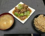 一人暮らしごはん　和風チキンキャベツ作り方3写真