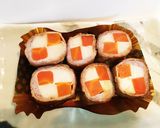 簡単おせち！おめでたい紅白八幡巻き。作り方7写真