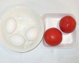 トマトと卵の炒め物♪簡単作り方1写真