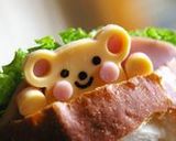 くまちゃんのポケットサンド（キャラ弁）作り方11写真