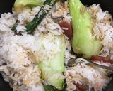 煲仔飯〜ポウチャイハン香港式炊き込みご飯作り方6写真