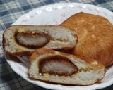 レンチンでパン生地★カツ丼ピロシキ♬作り方21写真