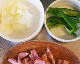想いでの♡スパゲッティナポリタン作り方1写真