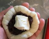 自家製酵母☆豆乳あんぱん【クリチ入り】作り方5写真