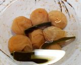 塩抜き焼き梅+昆布♪体調管理∞ダイエット作り方2写真