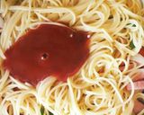 想いでの♡スパゲッティナポリタン作り方6写真